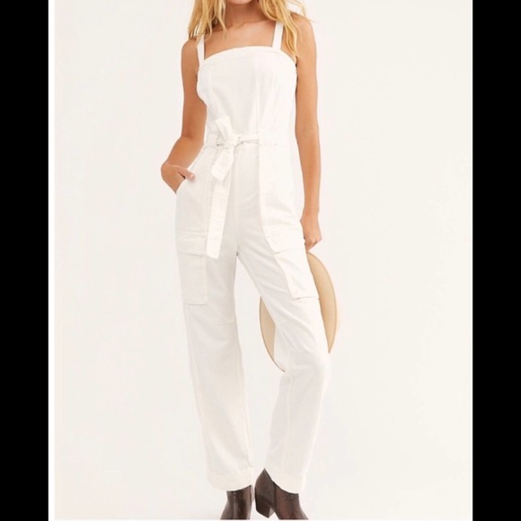 Free People Pants - 🔥NWT FP GO WEST UTILITY JUMPSUIT🔥